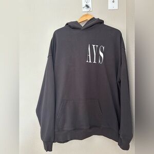 ASKYURSELF Hoodie Men’s XL Black. Cotton, Heavy. Big Logo, Classic, Unique,